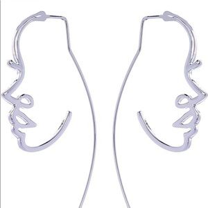 SOLD!!! Picasso Face earrings 🔥🔥🔥